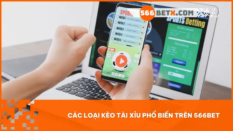Các loại kèo tài xỉu phổ biến trên 566bet